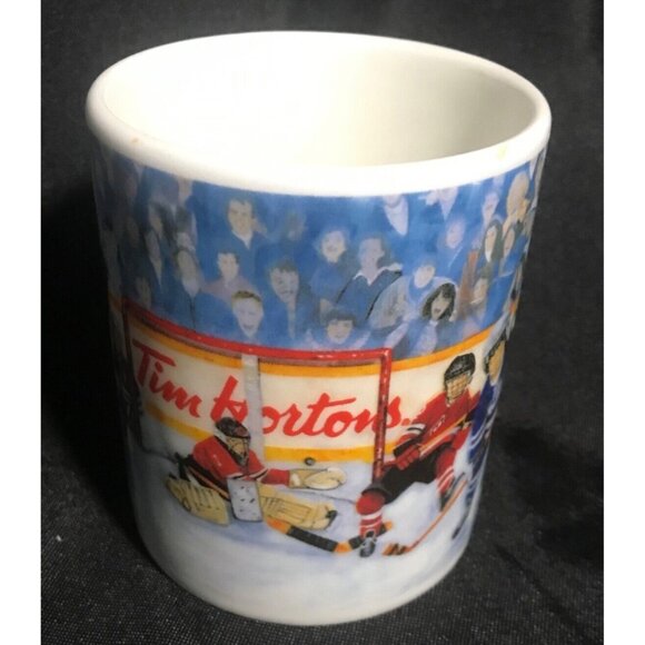 Tim Hortons Mug Limited Edition Collector Series #2 Winning Goal Ceramic Hockey - Picture 2 of 6